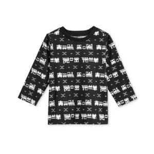 First Impressions Long-Sleeve Train Graphic-Print T-Shirt, Size 6-9 Months